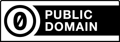 Creative Commons Public Domain dedication