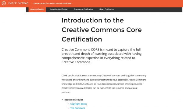 Introduction to Creative Commons Core in WordPress